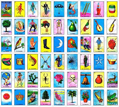 la loteria mexicana cards|baraja de lotteria gratis.